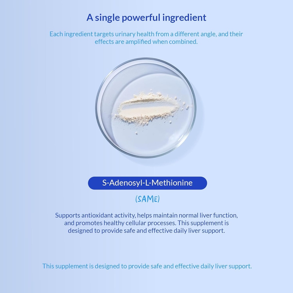 Same for Dogs - 120 Chewable Tablets - S-Adenosyl-L-Methionine, Liver Supplement - Brain Health, Promotes Cognitive Support, Liver Support (Same Tablet) 6