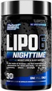 Nutrex Lipo 6 Nighttime Fat Burner | Melatonin Sleep Aid & Weight Loss Diet Pills for Men and Women | Night Time Metabolism Booster Appetite Suppressant | 30 Servings (1) 5