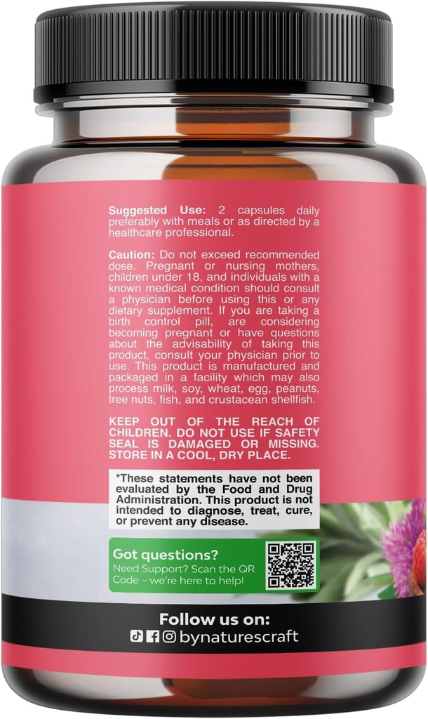 Complete Herbal Menopause Supplement for Women - Female Hormone Balance Capsules for Night Sweats Hot Flashes & Mood Swings with Dong Quai, Chaste Berry & Black Cohosh Root - 120 Count Pack 3