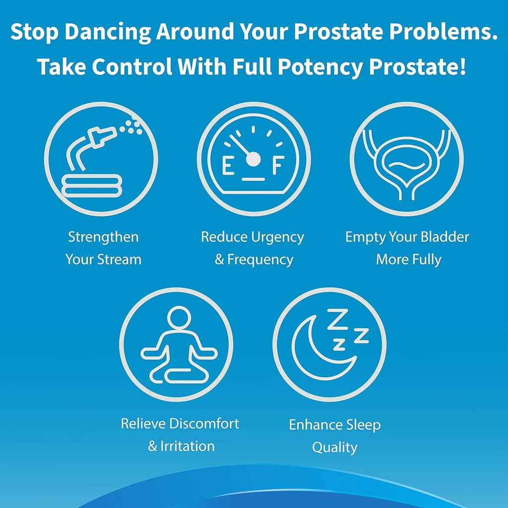 Nugenix Full Potency Prostate Supplement for Men - Clinical-Strength Ingredients, Saw Palmetto, Helps to Increase Urinary Flow, Control Frequency, and Support Prostate Function, 28 Capsules 6