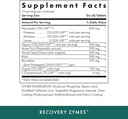 MICHAEL'S Health Naturopathic Programs Recovery Zymes - 90 Enteric Coated pH Stable Tablets - Proteolytic Enzyme Supplement - Supports Natural Inflammatory Response - 15 Servings 3