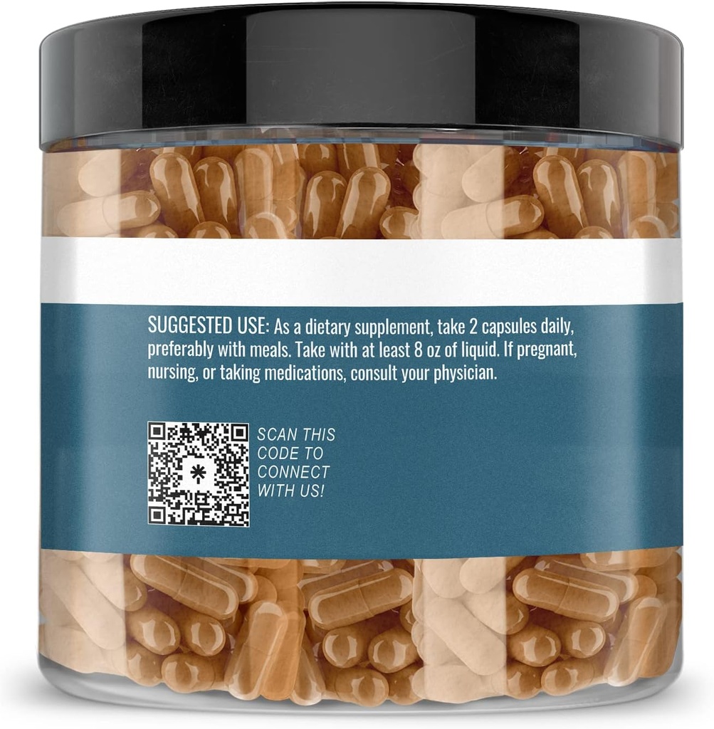 Earthborn Elements Rose HIPS 200 Capsules, Pure & Undiluted, No Additives 4