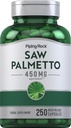 Piping Rock Saw Palmetto for Men and Women | 450 mg | 250 Capsules | Herb Extract Supplement | Serenoa Repens | Non-GMO, Gluten Free 2