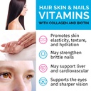 Liquid Collagen Biotin (2pk) and Fadogia Tongkat Ali (1pk) Supplement Bundle - Potent Vitamins for Hair, Skin, Nails, Heart, Energy, & Testosterone Support - Non-GMO, Vegan 6