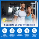 aSquared Nutrition Magnesium Citrate 833mg Supplement - 200 Capsules - Max Strength Vegan Mag Citrate Powder Pills to Support Pure Function of Muscles, Heart & Bones - Helps Increase Energy 6