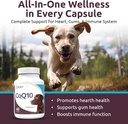 K9 Select CoQ10 Supplement for Dogs, 30mg - 60 Soft Gels per Bottle - Pet Supplement, Nutritional Softgels for Canine Heart Health, Cardiovascular & Gum Health, Energy 4