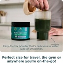 Ancient Nutrition SuperGreens Powder with Probiotics, Organic Berry Flavor Greens, Made from Real Fruits, Vegetables and Herbs, Digestive and Energy Support, 12 Servings, 3.2oz 6