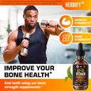 Vitamin D3 K2 Drops – Liquid Vitamins for Women, Men & Teen - Bone Strength Supplements - D3 K2 Mt Vitamins for Immune Support & Heart Health - Vitamin D3 10000 Iu Liquid K2 Drops – 2 oz 4