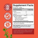 Bundle of Natural Hemp Seed Oil Capsules and Omega Flaxseed Oil 1000mg Softgels - with Essential Fatty Acids for Joint Support - Natural Omega 3 6 9 Supplement for Hair Skin and Nails 4