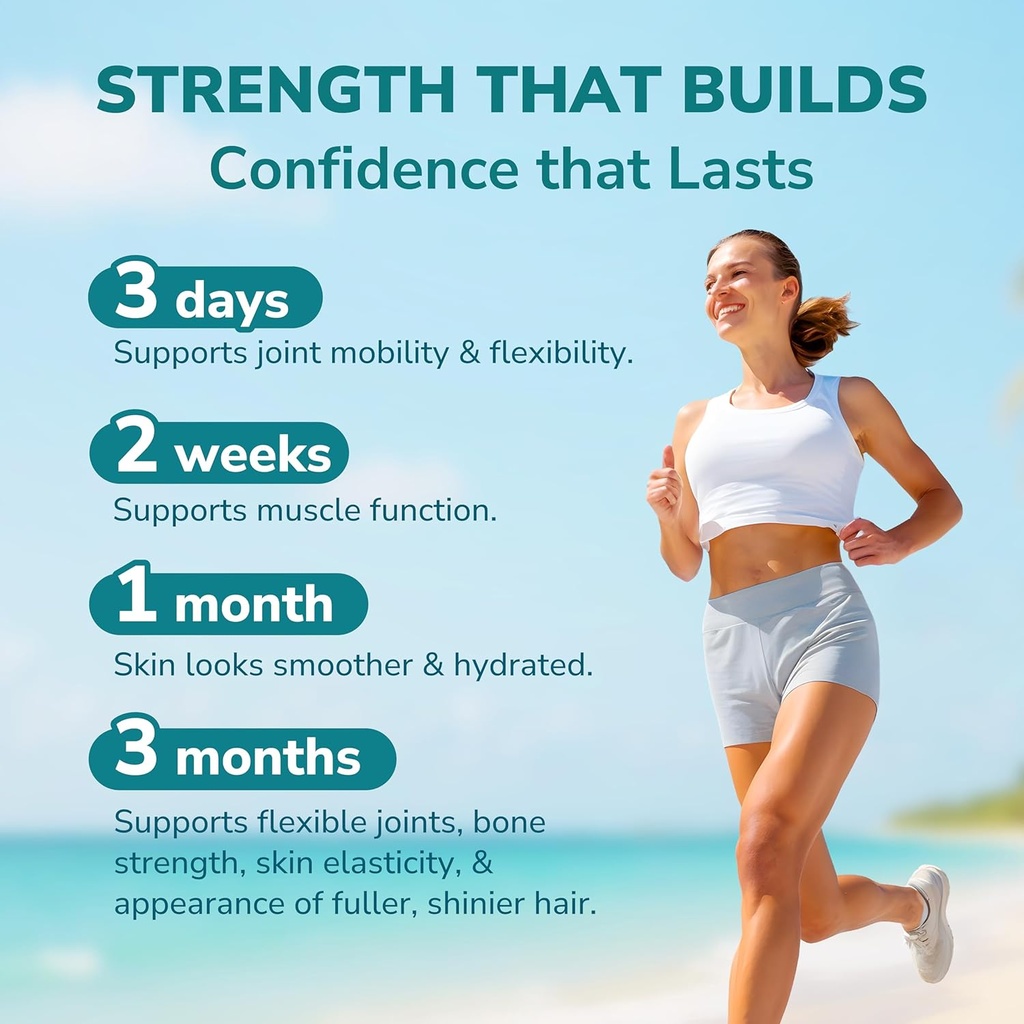 LABO Nutrition FlexC PRO EX, Full Spectrum Collagen, Type I, III, V & X, Peptan Collagen, Eggshell Membrane, Water Soluble Silica & Curcumin C3 Reduct, for Hair, Skin, Nails, Joint, Bones, Muscles 5