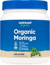 Nutricost Organic Moringa Powder 1LB (16oz) - Gluten Free, Non-GMO, Vegetarian Friendly 2