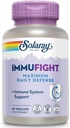 SOLARAY Immufight Maximum Daily Defense, All Day Immune Support, Vitamin C, Vitamin D, Zinc, Probiotics, Monolaurin, Acerola & More, Vegan & Gluten Free, 60 Day Guarantee, 30 Servings, 90 VegCaps 2
