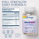 SOLARAY Immufight Maximum Daily Defense, All Day Immune Support, Vitamin C, Vitamin D, Zinc, Probiotics, Monolaurin, Acerola & More, Vegan & Gluten Free, 60 Day Guarantee, 30 Servings, 90 VegCaps 3