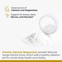 Premier Research Labs Calcium Magnesium Powder - Natural Coral Calcium Powder for Bone Health, Mix with Water for Alkaline PH Balance - 8 oz 4