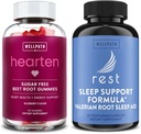 WellPath Beet Root Gummies (Sugar Free) 1500 mg – Blueberry Flavor for Blood Pressure Support and Rest Valerian Root Sleep Aid for Adults with Melatonin & L-Theanine - Natural Sleep Support, 60 Ct 2