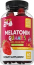 Kids Melatonin Gummy, Effective 1MG Sleep Gummies Supplement for Children 3+, Drug-Free, Natural Fruity Strawberry Flavor, Made in USA 2