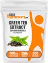 BulkSupplements.comgreen Tea Extract Powder - 50% Polyphenols Supplement, EGCG Supplements - Gluten Free, 500mg per Serving, 250g (8.8 oz) (Pack of 1) 2