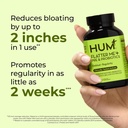HUM Flatter Me Digestive Enzymes for Women & Men, Digestive Health Bloating Supplement with Ginger & Peppermint Leaf, Fast Acting Anti Bloat Pills Multi Enzyme for Debloating, Vegan,180 Capsules 4
