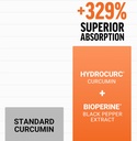 FORCE FACTOR Better Turmeric 2-Pack Joint Support Supplement Featuring HydroCurc Turmeric Curcumin with Black Pepper, Clinical Strength Joint Support, 240 Tablets, White Packaging 5