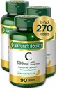 Nature's Bounty Vitamin C 500 mg Tablets 100 ea (Pack of 6) 4