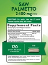 Nature's Truth Saw Palmetto Extract | 2400mg | 120 Capsules | Non-GMO & Gluten Free Supplement 3