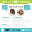 Raw Paws Organic Virgin Coconut Oil for Dogs & Cats, 16-oz - Supports Immune System, Digestion, Oral Health, Thyroid - All Natural Allergy Relief for Dogs - Hairball Relief 5