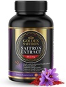 Golden Saffron Saffron Extract Capsules - Premium Saffron Supplements - 88.50 mg Pure Saffron Pills - Mood Support - Eye Support - Emotional Balance, Focus & Eye Health Made in The USA - 60 Capsules 2