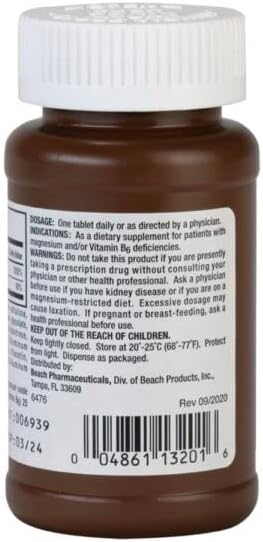 Beach Pharmaceutical *** BEELITH TAB 100Tablets 5