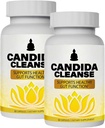 CandiFresh Candida Cleanse - Gut & Colon Support, Natural Herbal Formula, Include Oregano Leaf, Wormwood, Black Walnut, Caprylic Acid-1, 60 Capsules (2) 2