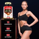 11in1 Clove Supplement for Digestive, Immune System with Cinnamon, Turmeric, Ginger, Cardamom, Garlic, Wormwood and More - 60 Capsules for 30 Days 6