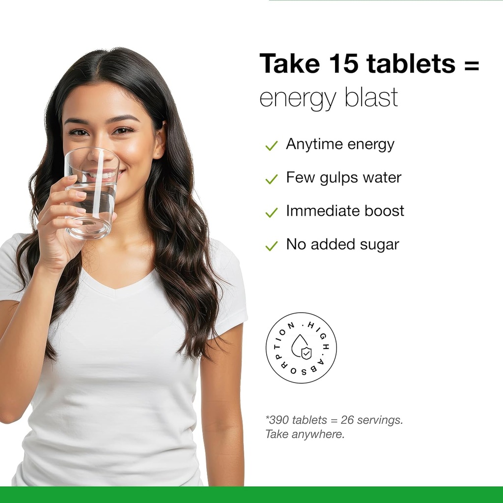 Dr. Schulze's SuperFood Plus | Vitamin & Mineral Herbal Concentrate | Daily Nutrition & Increased Energy | Gluten-Free & Non-GMO | Vegan | 390 Tabs | Packaging May Vary 5