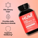 HUM Base Control Multivitamin for Women with Vitamin C, Iron, Biotin, Zinc, B Complex, Daily Women's Multivitamin, 22 Essential Vitamins & Minerals, Support for Pre-Menopause, Gluten Free, 30 Capsules 3