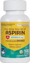 Rite Aid Aspirin Enteric Tablets - 81 mg Aspirin - 500 Count - Low-Dose for Headache Relief - Safety Coated - Aspirin Regimen - Migraine Medicine - Pain Relief 2