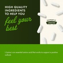 Swanson Free Form L-Lysine - Natural Supplement Promoting Stress Support & Nervous System Health - May Promote Calm Mood & Relaxation - (300 Capsules, 500mg Each) 2 Pack 6