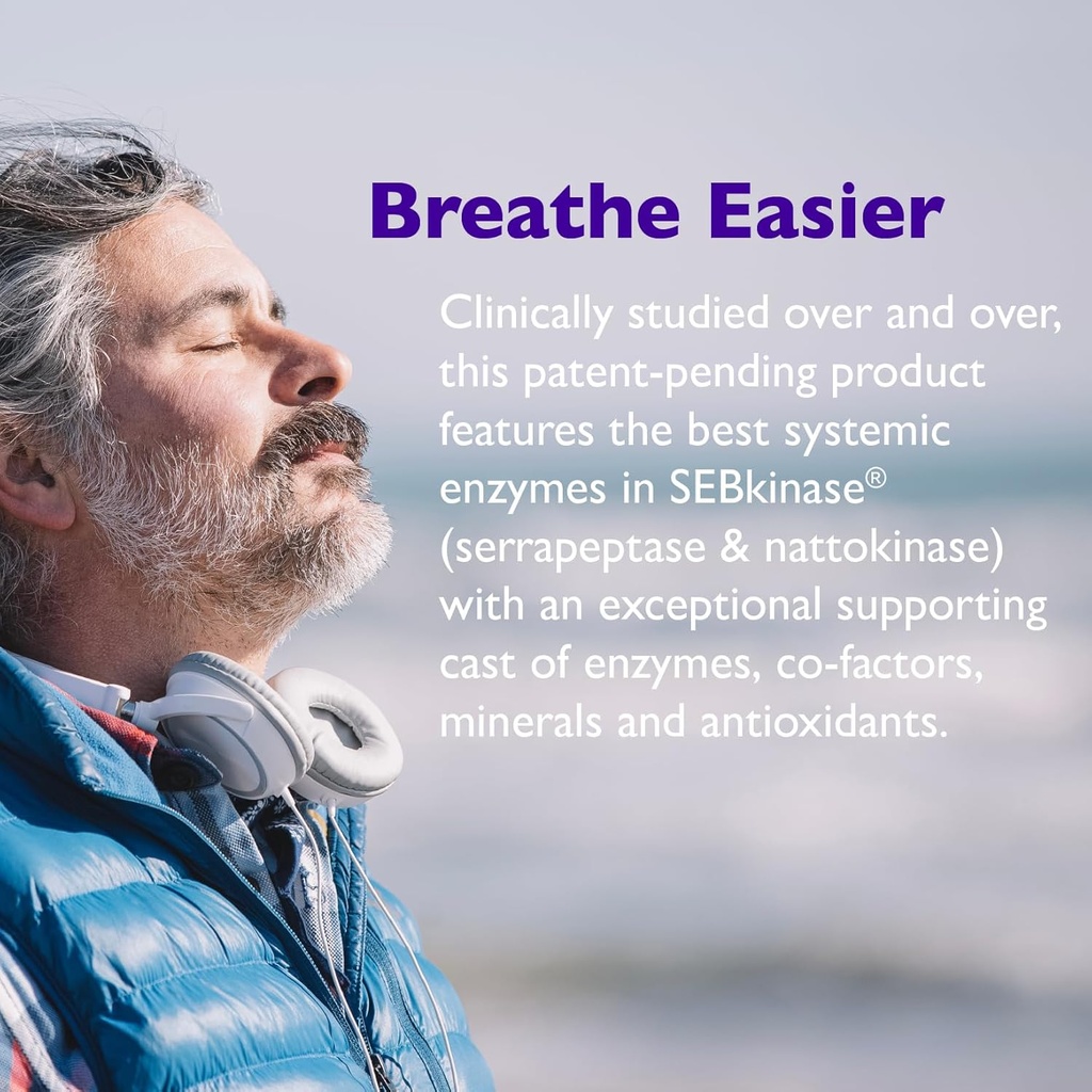 AST Enzymes Serracor-NK –Proteolytic Systemic Enzyme Formula – Contains Acid-Resistant Serrapeptase and Acid-Resistant Nattokinase – 90 Vegetarian Capsules 6