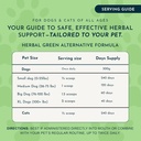 Animal Essentials Herbal Green Alternative for Dogs & Cats - Super Greens Powder Herbal Supplement with Spirulina, Antioxidants, Chlorophyll - 12 Oz 6