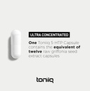 Toniiq Ultra High Strength 5HTP Capsules - 99%+ Highly Purified and Bioavailable - 12:1 Concentrated Extract - 200mg - 90 Veggie Capsules 5