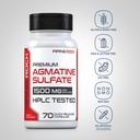 Piping Rock Agmatine Sulfate Capsules | 1500mg | 70 Pills | Premium Grade Supplement | Non-GMO, Gluten Free 4