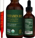 Global Healing - Organic Vitamin B12 5000 MCG Sublingual Liquid - Methylcobalamin, Hydroxo Blend & More - Methylated Drops for Adults - Vegan, Non-GMO, VIT B12, Vitamins Supplement (2 Oz) 2