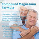 Dr. Brian Magnesium Supplement | 200mg High Absorption Magnesium Complex for Sleep, Calm, Muscle Relaxer, Natural Energy, Non-GMO 90 Vegetable Magnesium Oxide Capsules 3