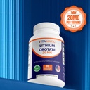Vitamatic Lithium Orotate 20mg, 90 Capsules - Veggie Caps, Non-GMO, Gluten Free 6