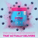 EBOOST POW Natural Pre Workout Powder – 20 Servings - Blue Raspberry - A PreWorkout Supplement for Performance, Joint Mobility Support, Energy - Men and Women - Non-GMO, Gluten-Free, No Creatine 3