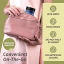 HERBAMAMA L-Methylfolate Gummies - 15mg 5-MTHF Calming Supplement for Adults - Vegan, Non-GMO Methylated Folate (Vitamin B9) for Brain Support - 60 Pectin-Based Blueberry-Flavored Chews 6