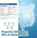 300 Billion AFU Akkermansia Probiotic Supplement - 120 Capsules 2 Month Supply Supports Digestive, Immune & Overall Health - Increases GLP-1 Production - for Men & Women 5