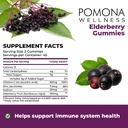 Pomona Wellness Elderberry Gummies with Zinc and Vitamin C for Immune Support 3-1 Chewable Black Elderberry Gummy Supplement for Kids and Adults, Vegan, 90 Gummies 6