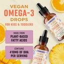 Omega 3 Fish Oil Softgels and Omega 3 Liquid Drops for Kids | EPA, DHA & Algae Oil for Heart, Brain, and Immune Support | Omega 3 Bundle for The Whole Family 6