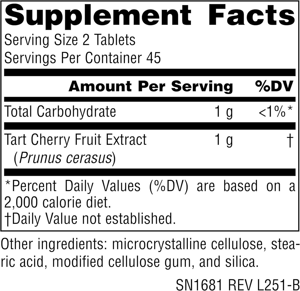Source Naturals Cherry Fruit Extract, 500mg - 90 Tablets 3