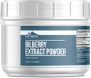 Earthborn Elements Bilberry Extract Powder 1.1 lb, Pure & Natural, Smoothies & Shakes 2