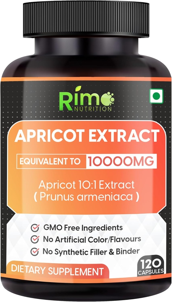 Apricot Capsules (120 Capsules) (Pack of 1) 2