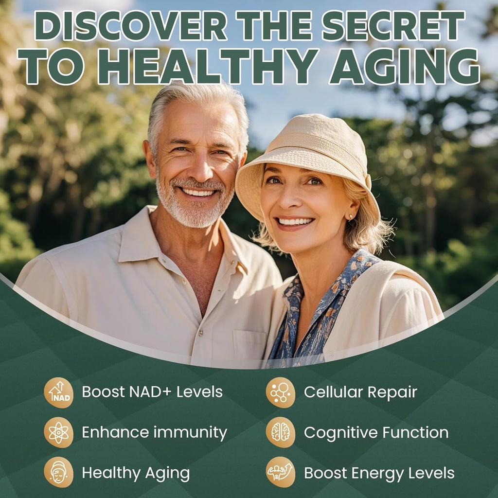 Liposomal NAD+ Supplement 1200mg with Trans Resveratrol - Boost NAD+ Levels, Energy & Anti-Aging Support - Vegan, 100 Softgels 5